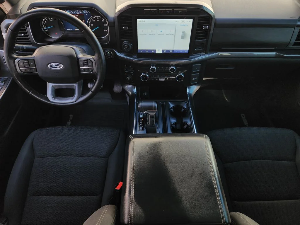 Used 2022 Agate Black Metallic Ford XLT image 28