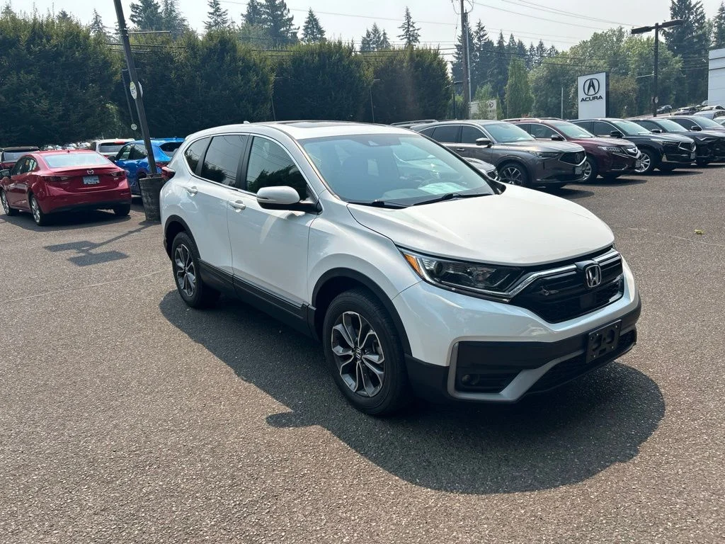 Used 2020 Platinum White Pearl Honda EX-L image 2