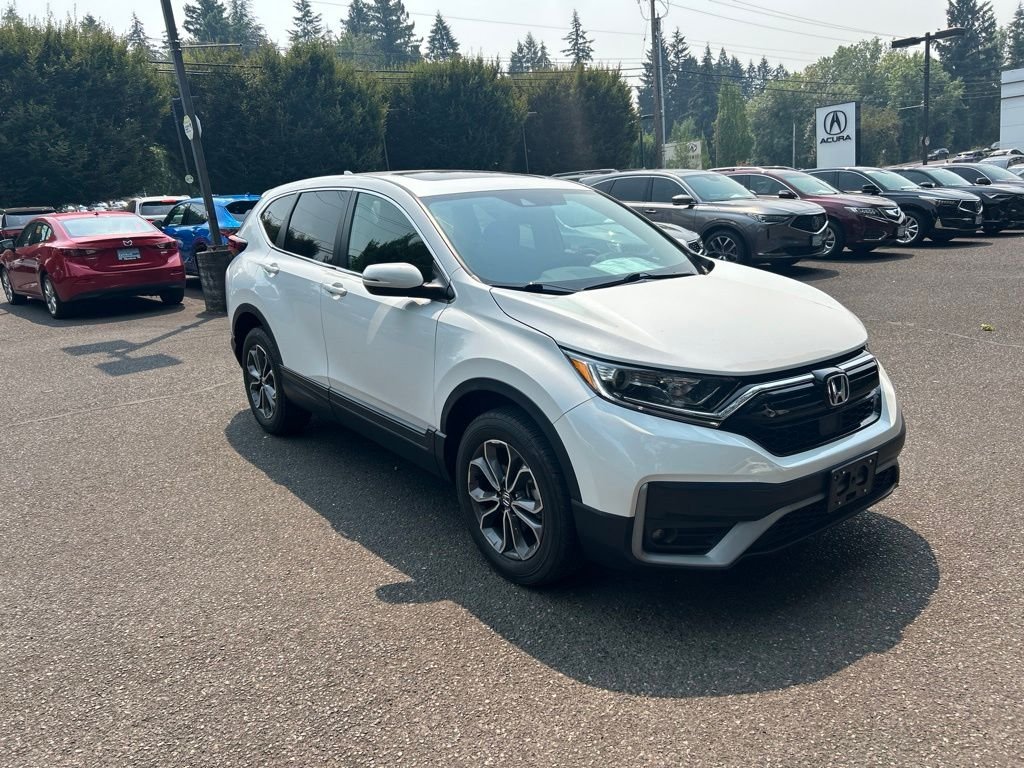 Used 2020 Platinum White Pearl Honda EX-L image 1