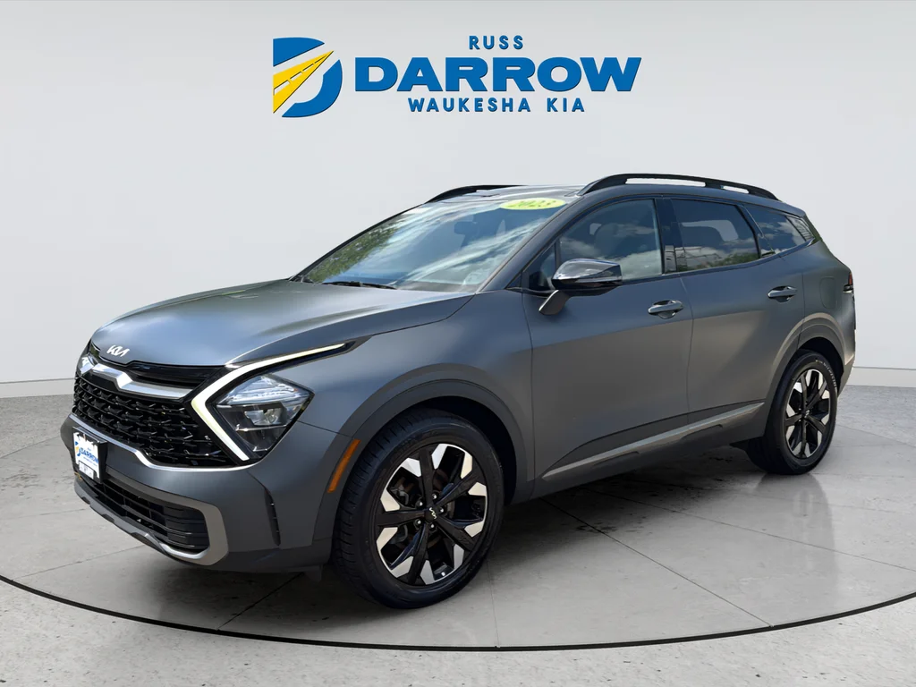 Used 2023 Gray Kia X-Line image 1