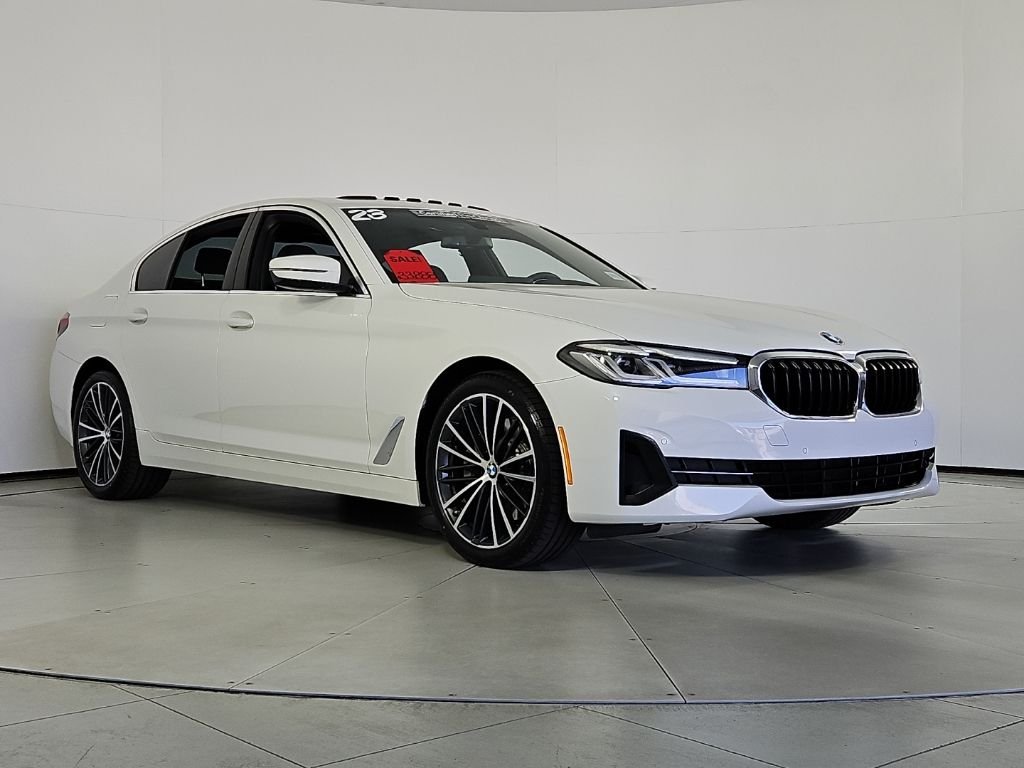 Certified Used 2023 Alpine White BMW 530i image 4
