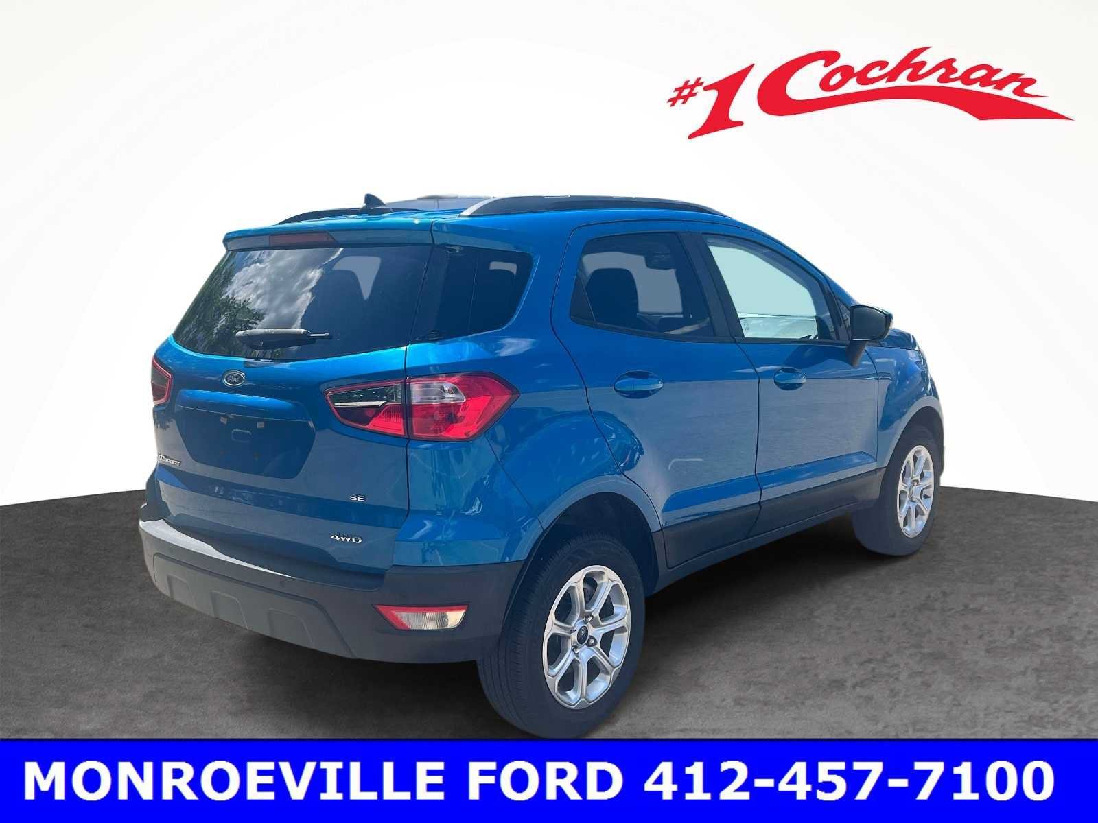 Used 2019 Blue Candy Metallic Tinted Clearcoat Ford SE image 12