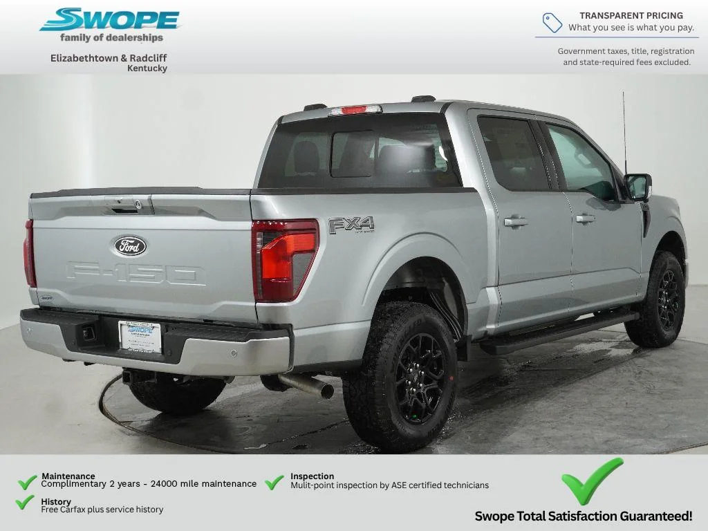 New 2026 ICONIC SILVER METALLIC Ford XLT image 4