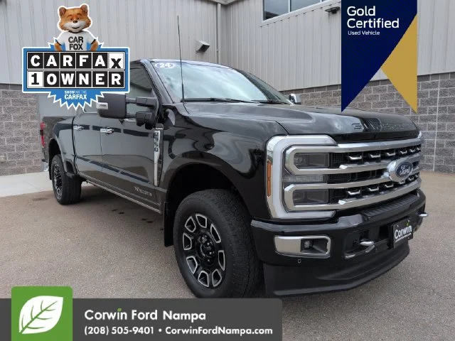Certified Used 2024 Black Ford Platinum image 1