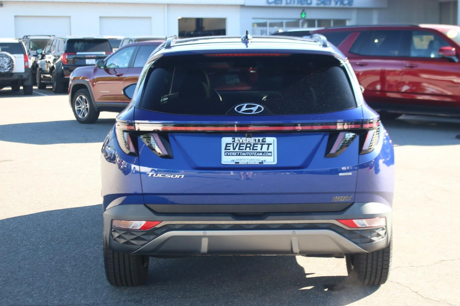 Used 2022 Blue Hyundai Limited image 6