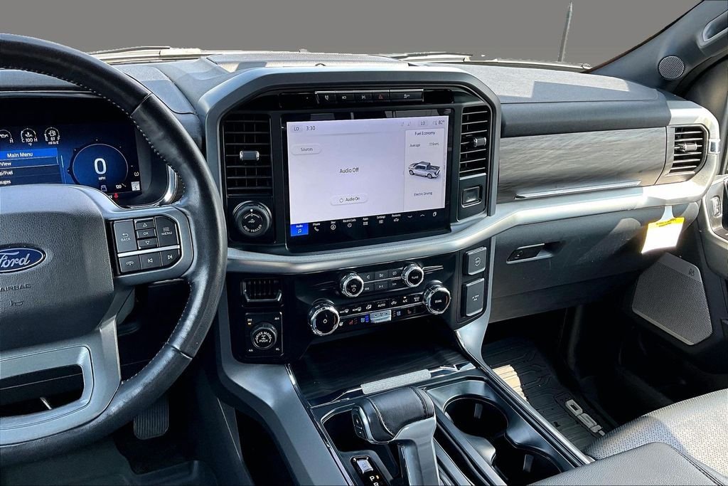 Used 2024 Black Metallic Ford Lariat image 3