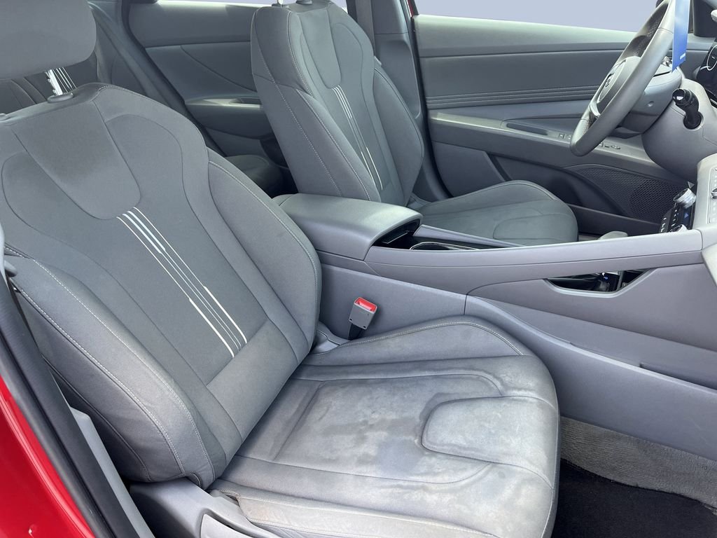 Used 2023 Scarlet Red Pearl Hyundai SEL image 24