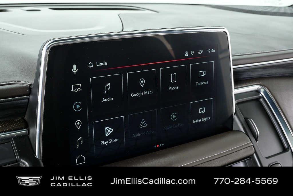 Used 2023 White Frost Tricoat GMC SLT image 14
