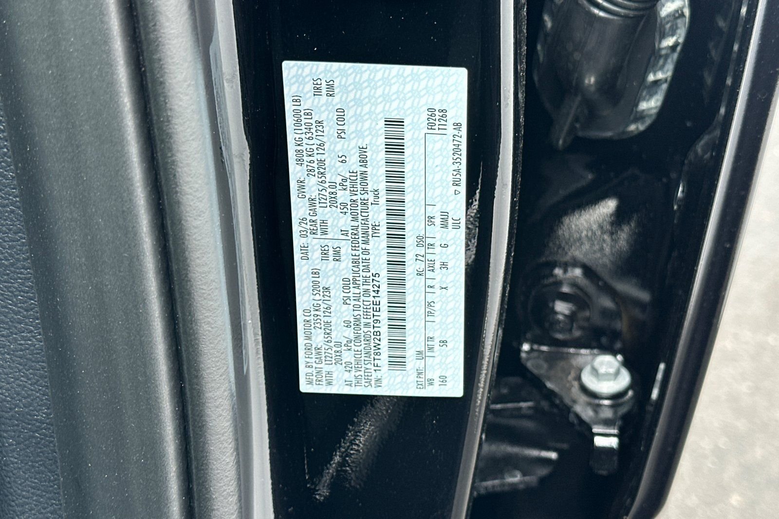 New 2026 Black Ford Lariat image 26