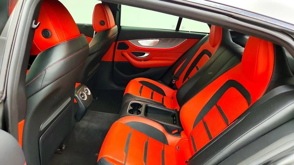 Used 2023 MANUFAKTUR Graphite Grey Magno Mercedes-Benz AMG® GT 43 4-Door Coupe w/ Nappa Leather & Driver Assistance Pkg image 23