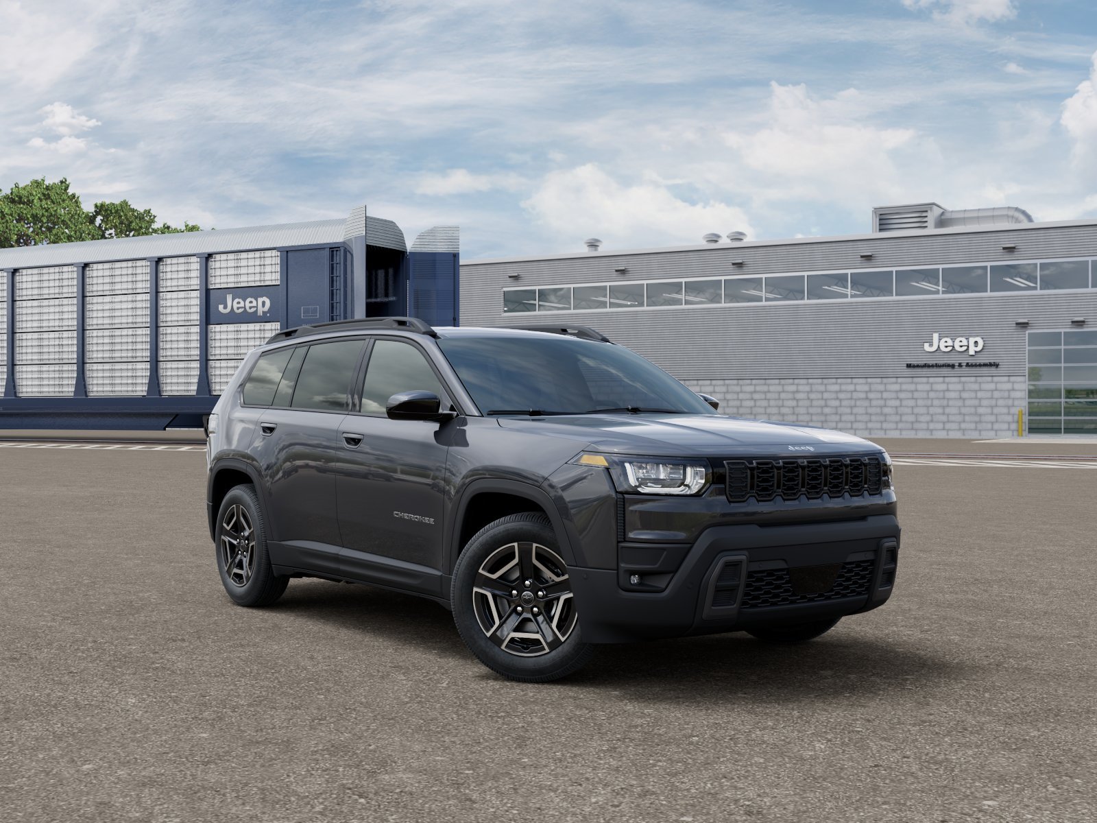 New 2026 Sting-Gray Clear-Coat Exterior Paint Jeep  image 3