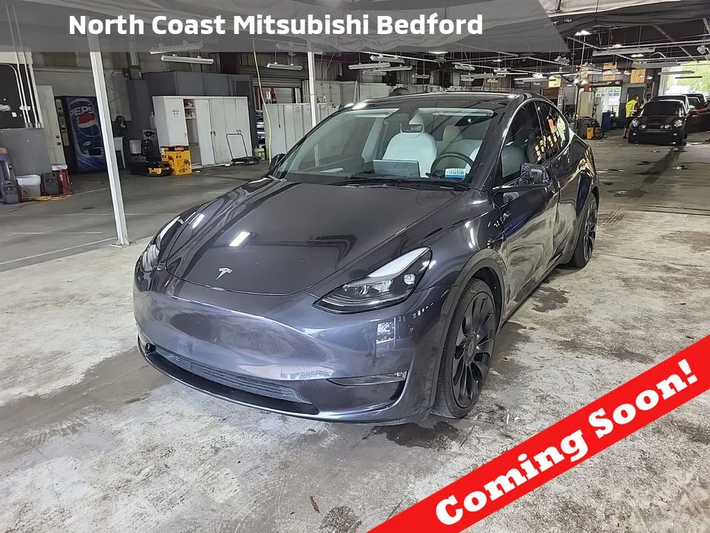 Used 2025 Gray Tesla Performance image 1