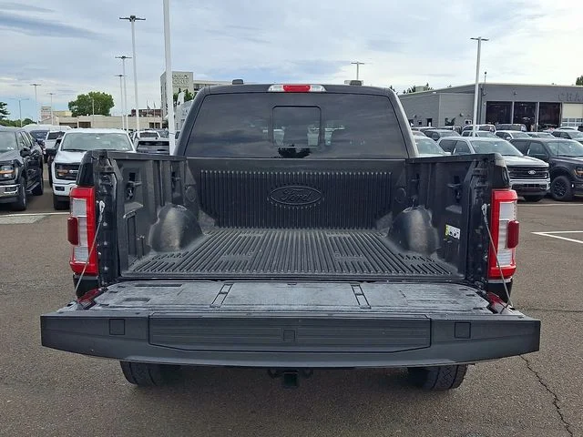 Certified Used 2022 Black Metallic Ford Lariat image 28