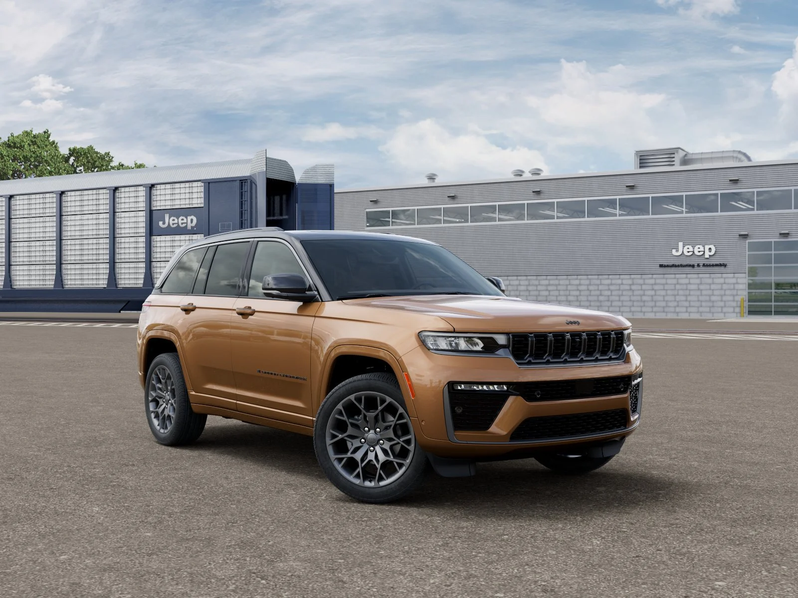 New 2026 Copper Shino Metallic Clear-Coat Exterior Paint Jeep Summit image 3
