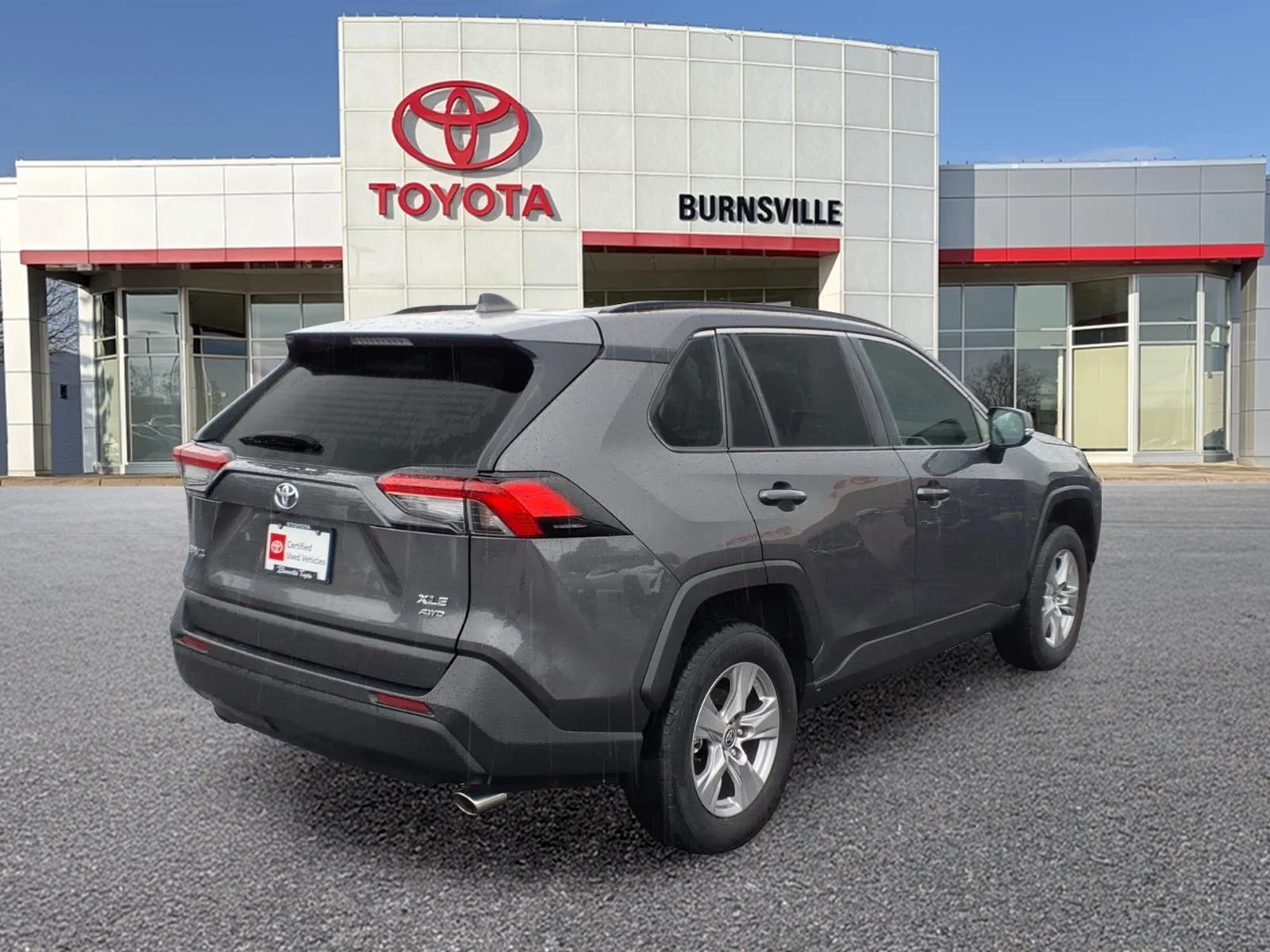 Certified Used 2025 Gray Toyota XLE image 3