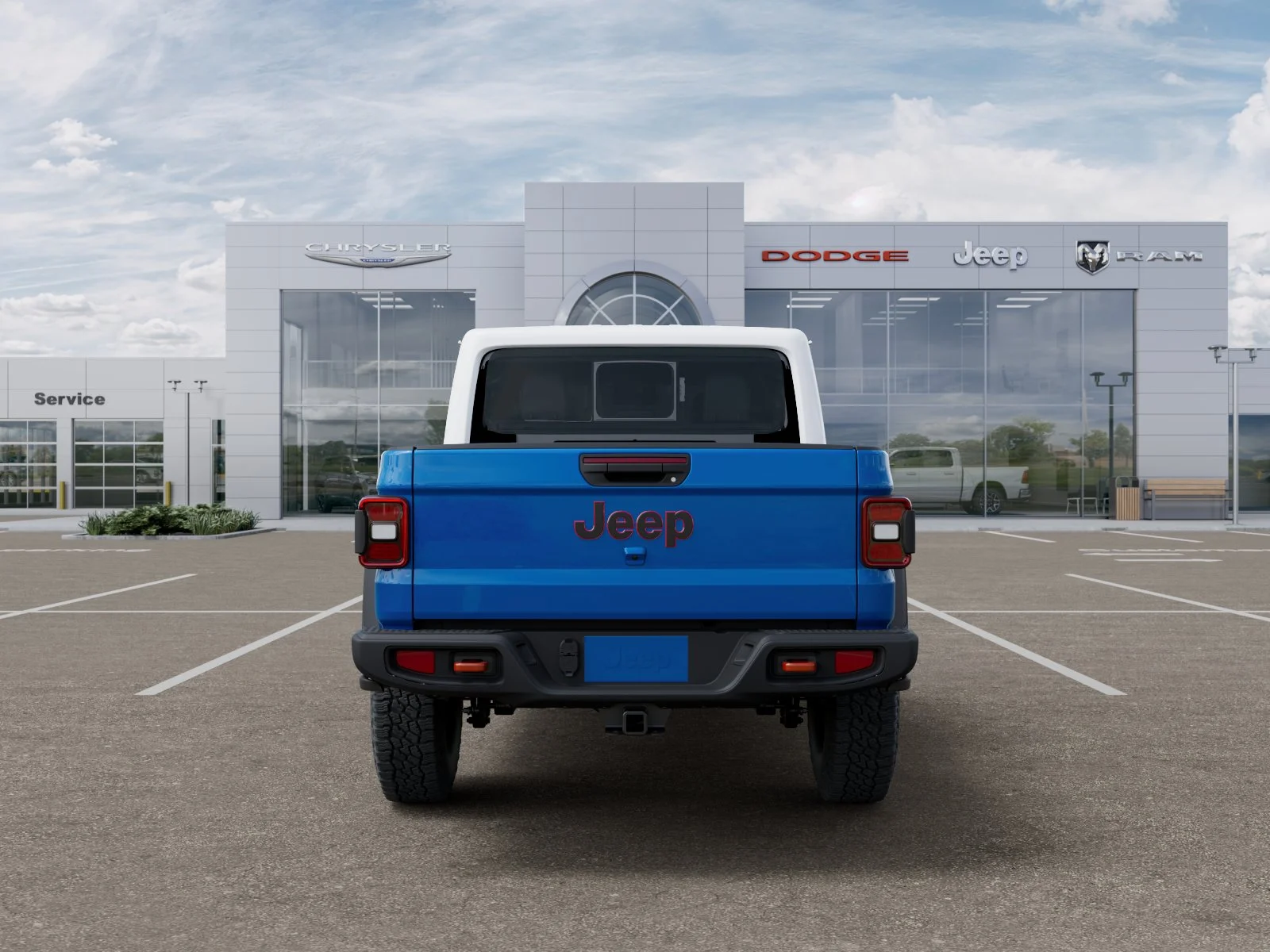 New 2026 Hydro Blue Pearl-Coat Exterior Paint Jeep Rubicon image 37