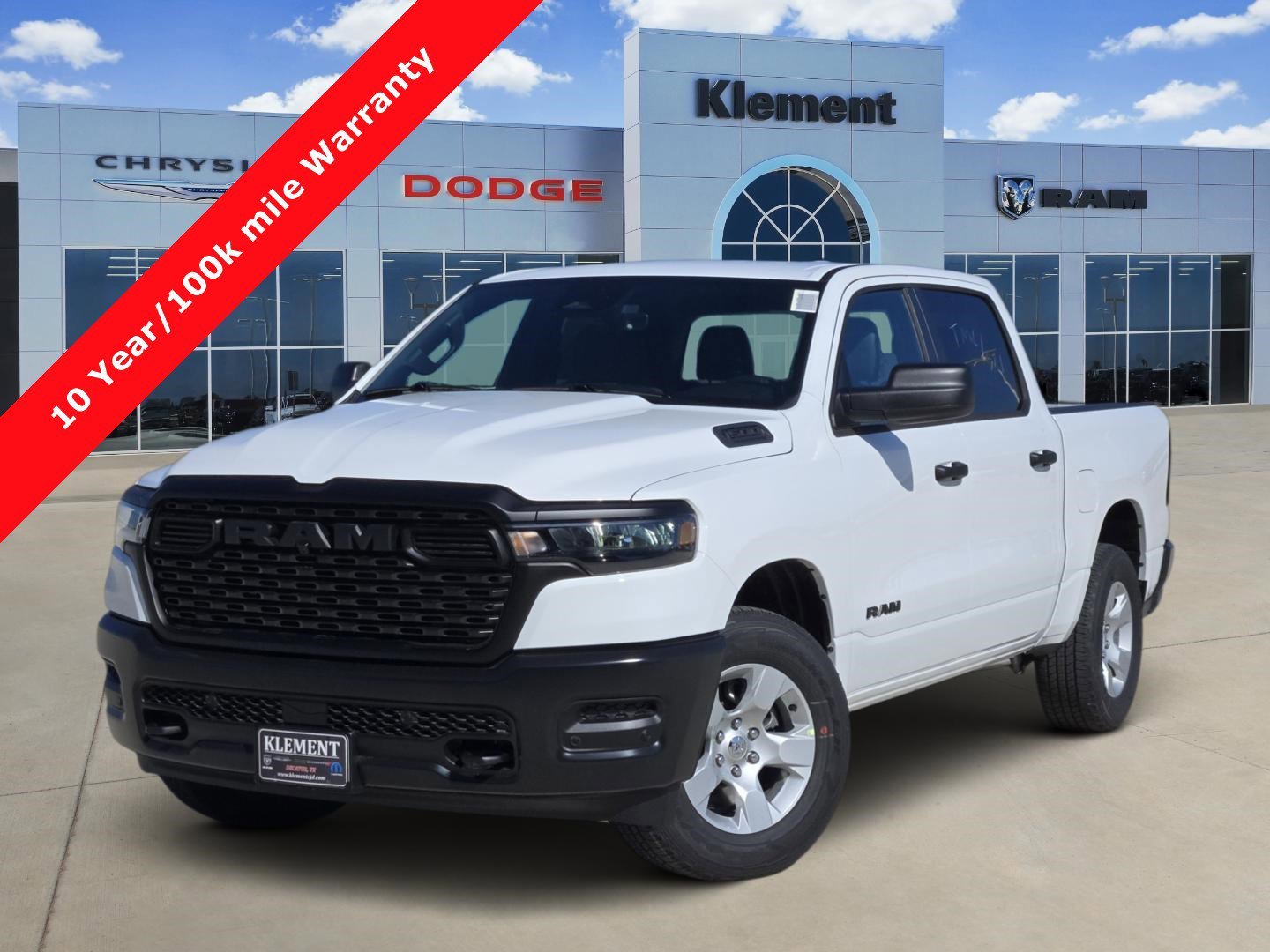 New 2026 Bright White Clear-Coat Exterior Paint RAM Tradesman image 1