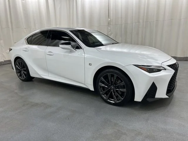 Certified Used 2021 White Lexus IS 350 F SPORT image 1