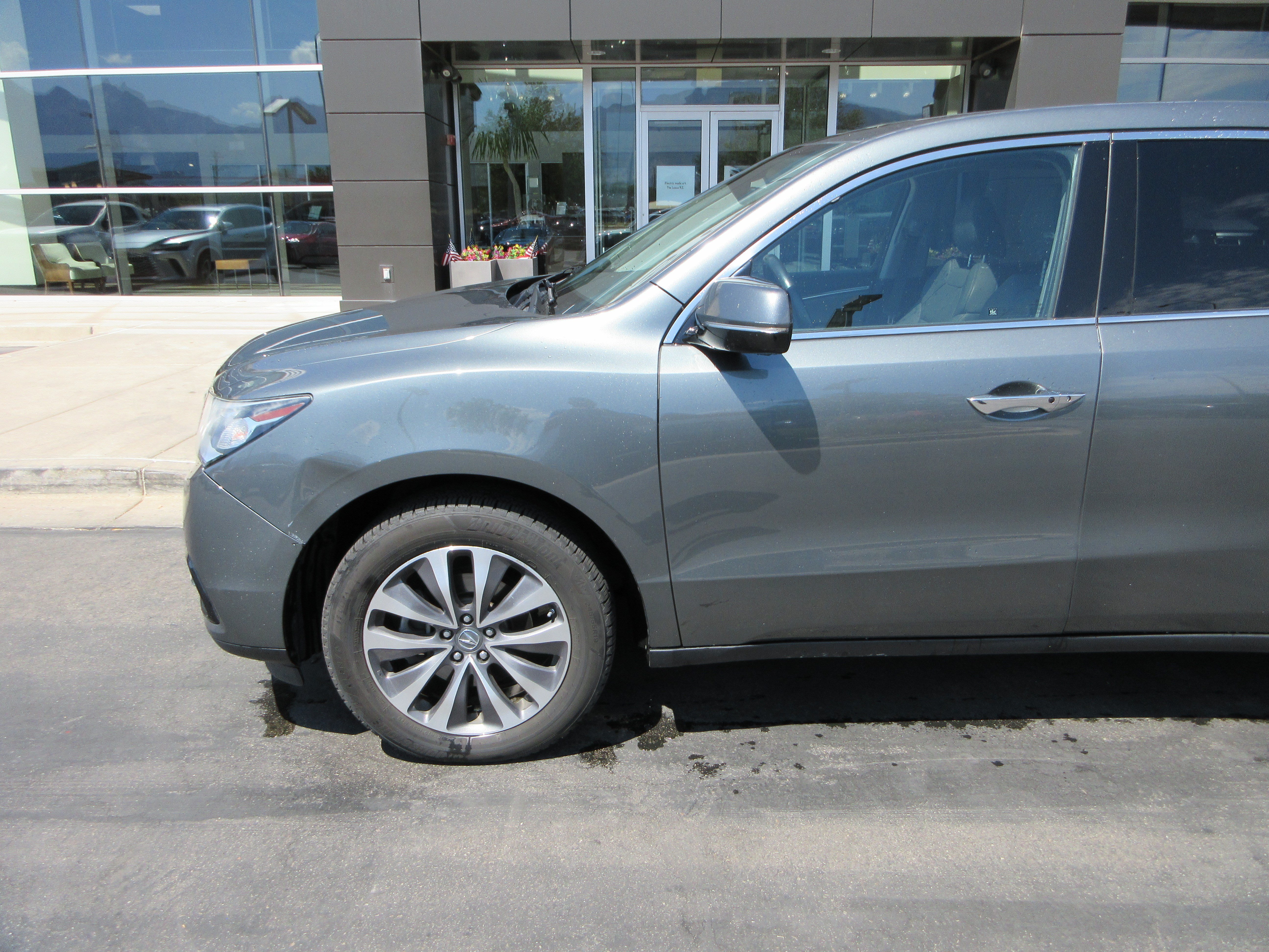 Used 2016 Forest Mist Metallic Acura w/Tech image 2