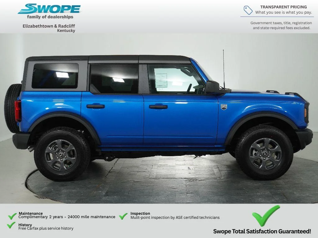 New 2026 Velocity Blue Metallic Ford Big Bend® image 2