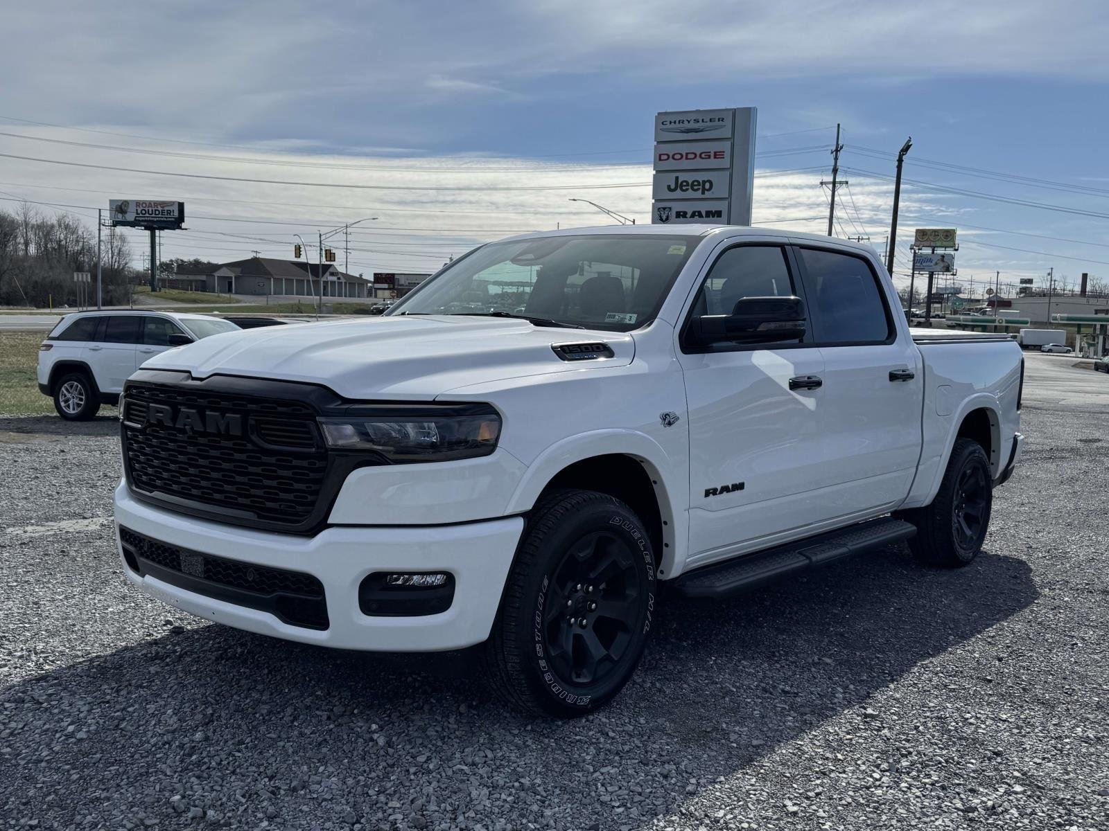 New 2026 Bright White Clear-Coat Exterior Paint RAM Big Horn image 24