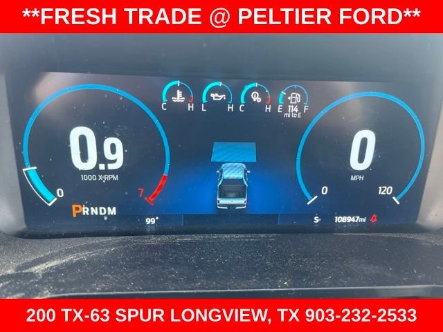 Used 2021 Blue Ford Lariat image 11