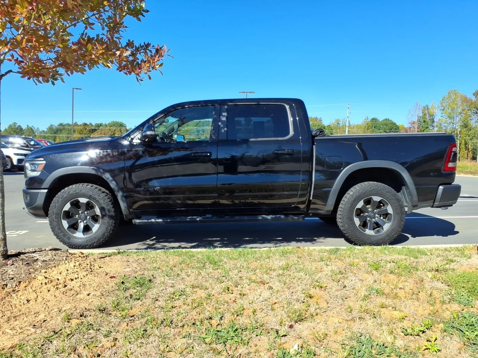 Used 2020 Diamond Black Crystal Pearlcoat Ram Rebel image 21
