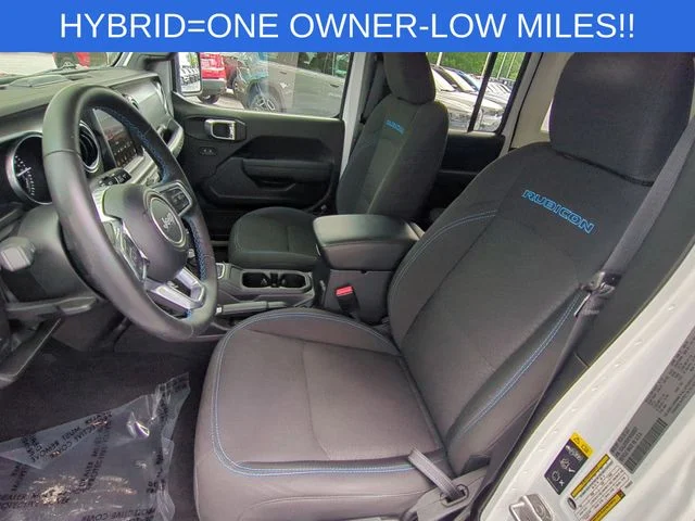 Used 2023 White Jeep Rubicon 4xe image 14