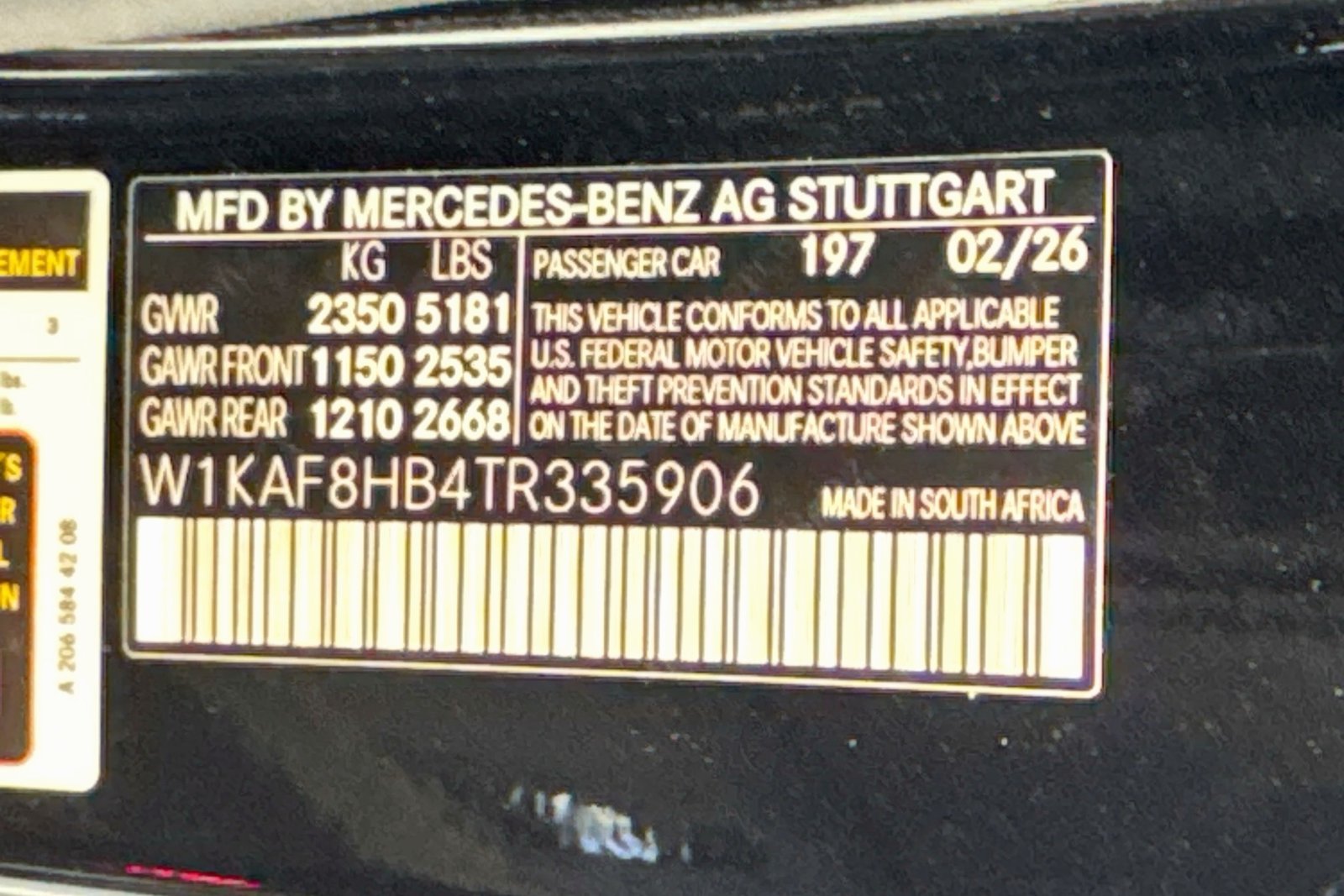 New 2026 Obsidian Black Metallic Mercedes-Benz AMG® C 43 image 30