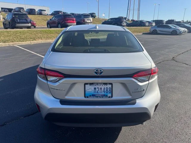 Certified Used 2024 Silver Toyota LE image 4