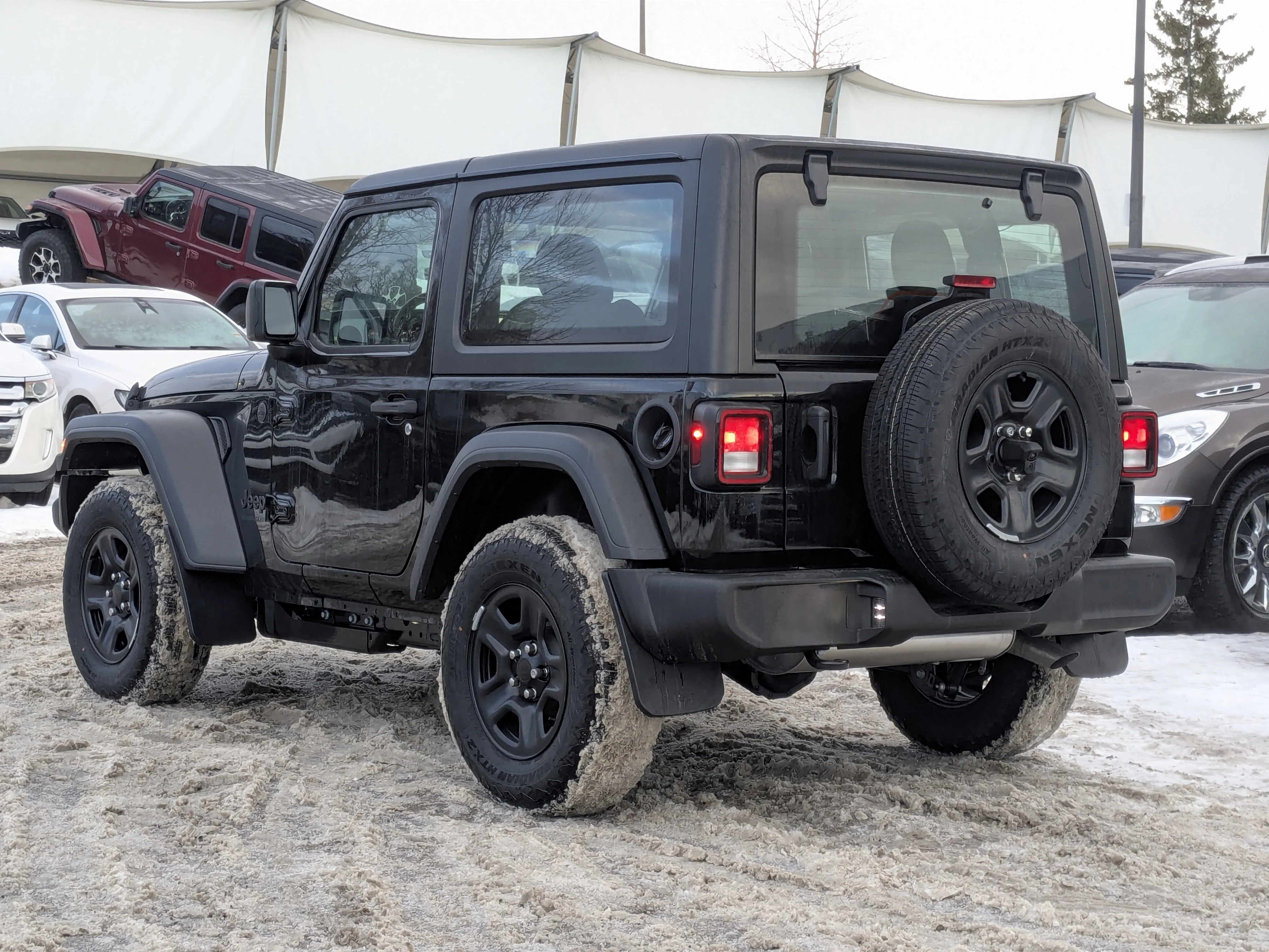 New 2026 Black Jeep Sport - - 2.0L Turbo Engine - 12.3 Uconnect 5 Display - Black Freedom Hardtop - 8-Speed Auto & More image 6