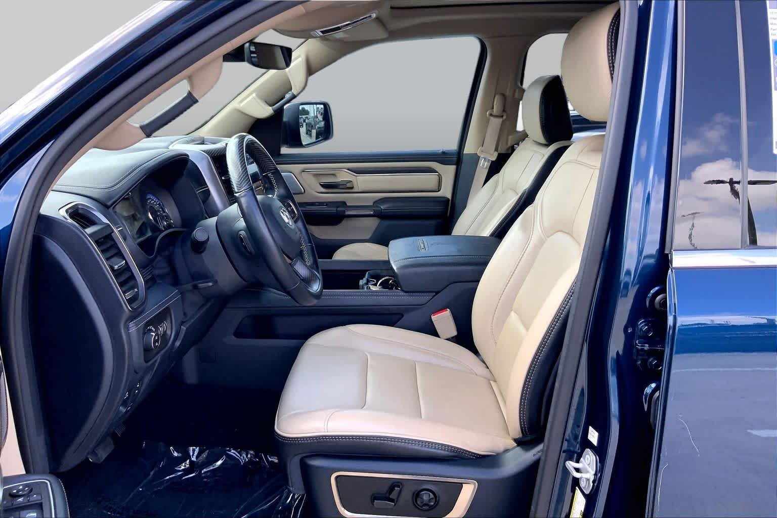 Used 2020 Patriot Blue Pearlcoat Ram Limited image 8