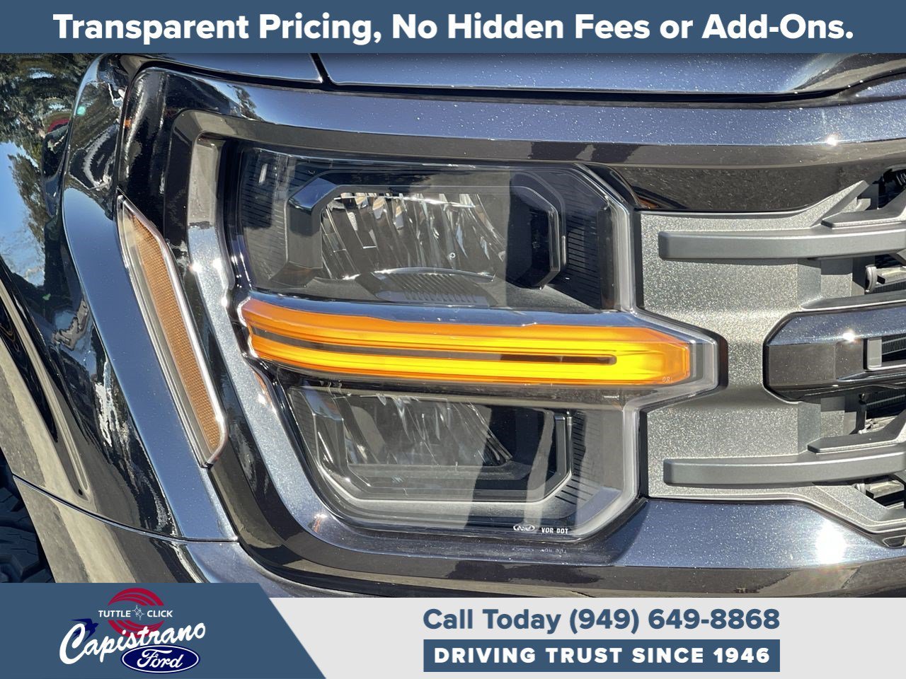 New 2025 Agate Black Metallic Ford XLT image 7