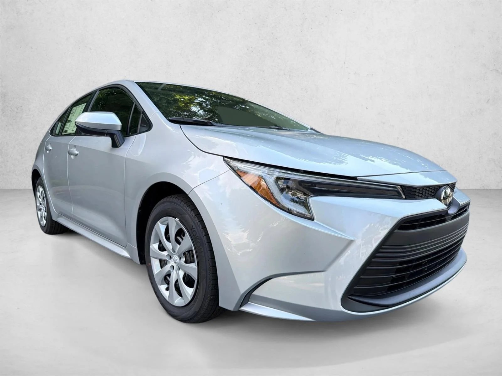 New 2026 Classic Silver Metallic Toyota Hybrid LE image 2