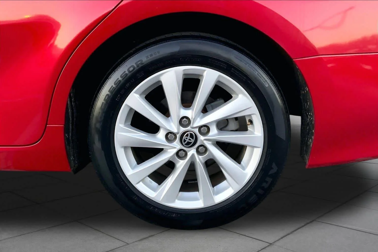 Used 2023 Supersonic Red Toyota LE image 10