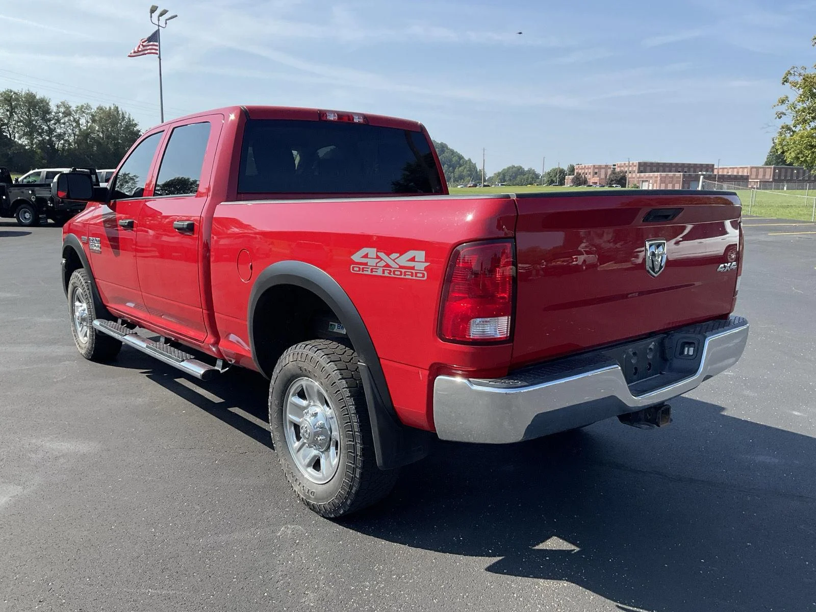 Used 2018 Flame Red Clearcoat Ram Tradesman image 8