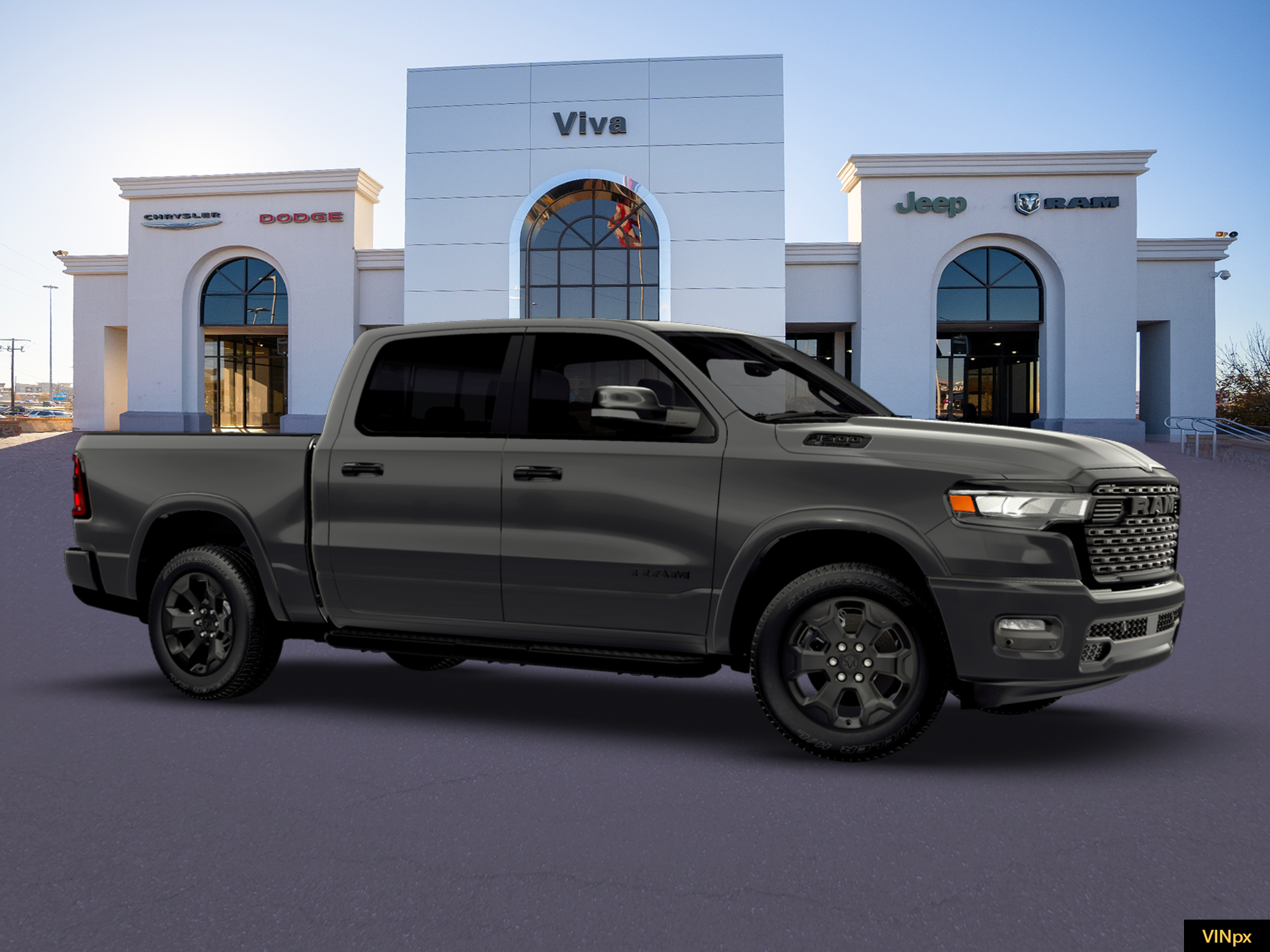 New 2026 Granite Crystal Metallic Clearcoat RAM Big Horn/Lone Star image 9
