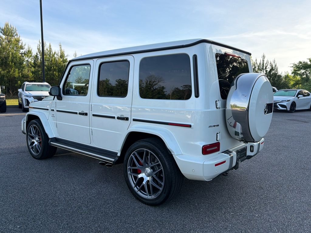 Used 2021 designo Diamond White Metallic Mercedes-Benz G 63 AMG® image 9