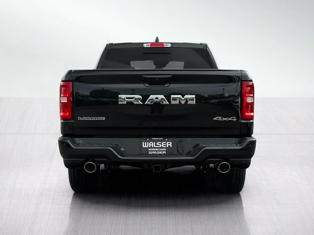 New 2026 Diamond Black Crystal Pearlcoat RAM LARAMIE image 5