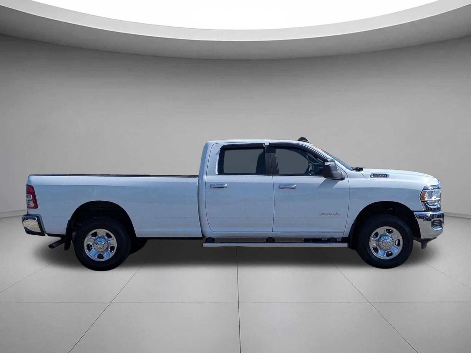 Used 2024 Bright White Clearcoat Ram Big Horn image 4