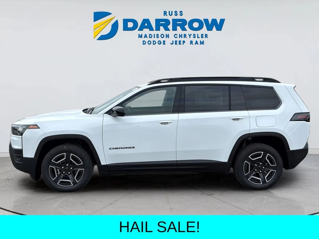 New 2026 Bright White Clear-Coat Exterior Paint Jeep Limited image 2