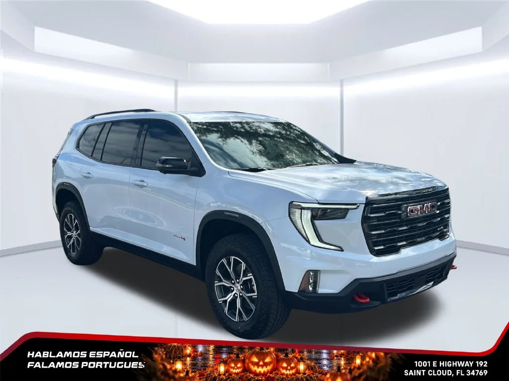 New 2026 Glacier White Tricoat GMC AT4 image 8
