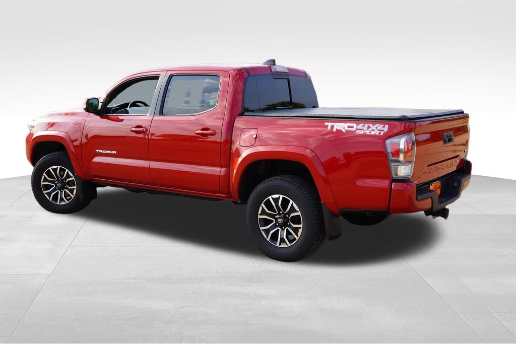 Used 2022 Barcelona Red Metallic Toyota TRD Sport image 8