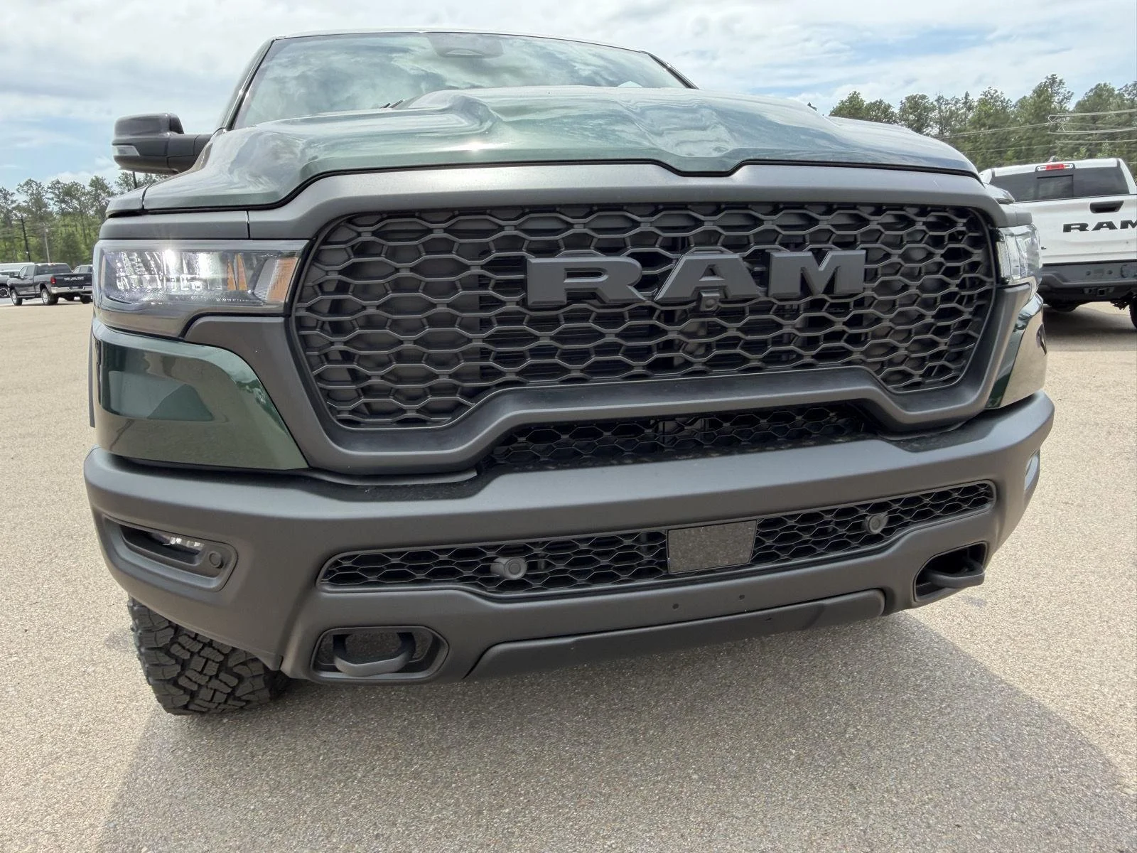 New 2026 Serrano-Green Metallic Exterior Paint RAM Rebel image 23