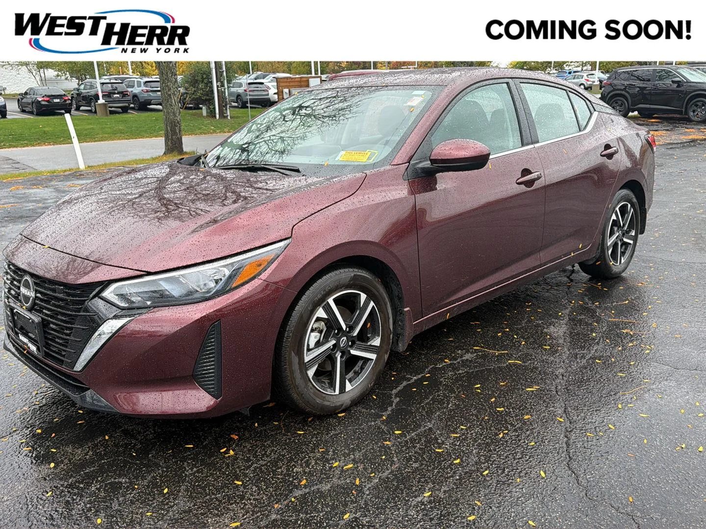 Used 2024 Rosewood Metallic Nissan SV image 1
