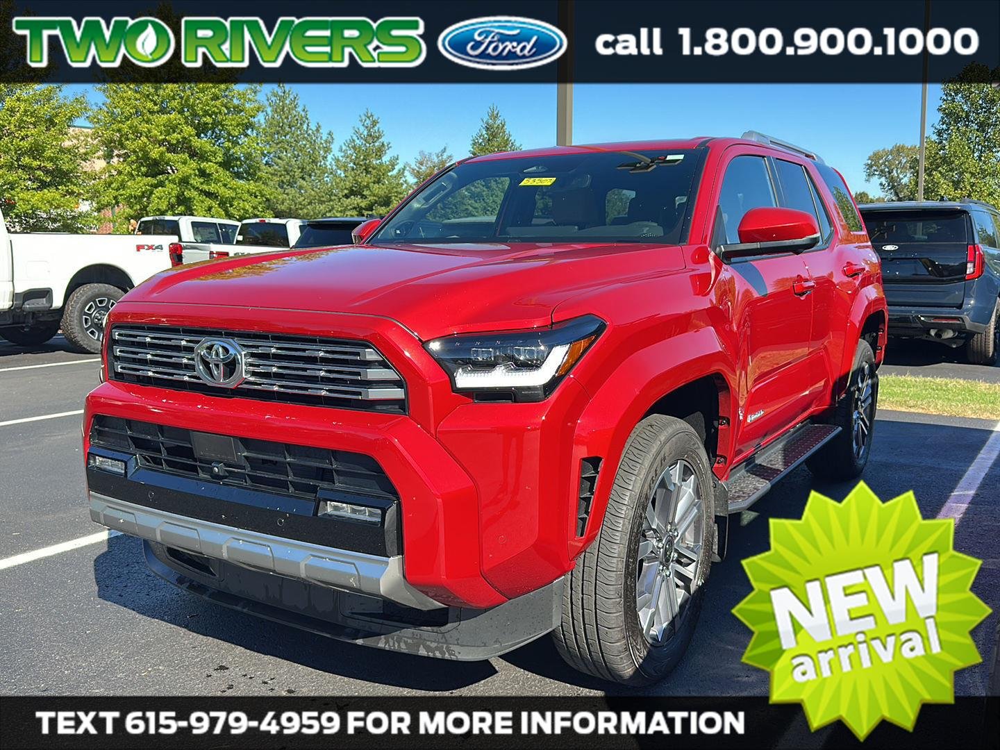 Used 2026 Supersonic Red Toyota Limited image 1