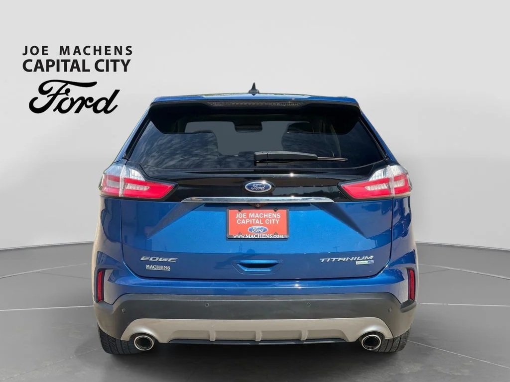 Used 2020 Blue Ford Titanium image 6