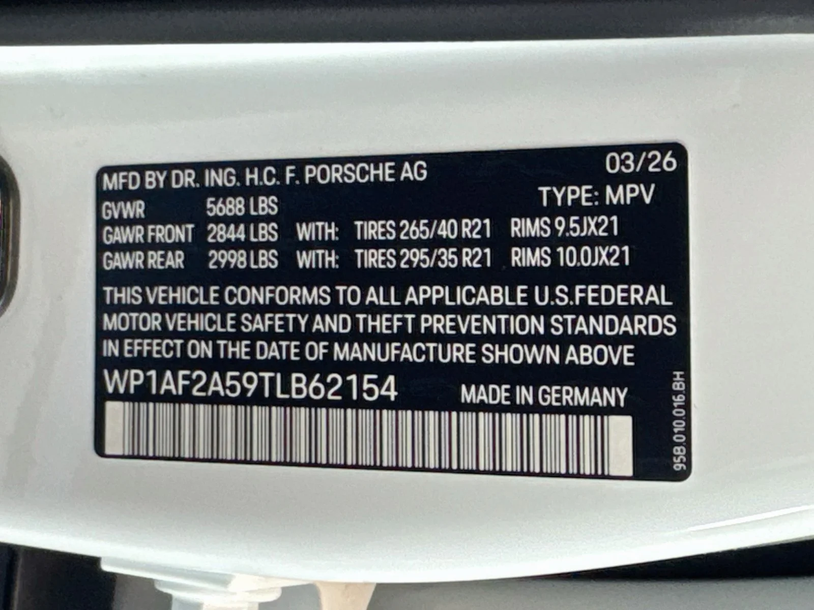 New 2026 White Porsche GTS image 27