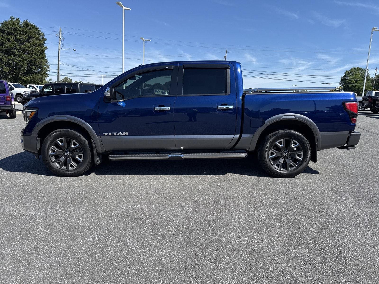 Used 2021 Deep Blue Pearl Metallic Nissan Platinum Reserve image 8