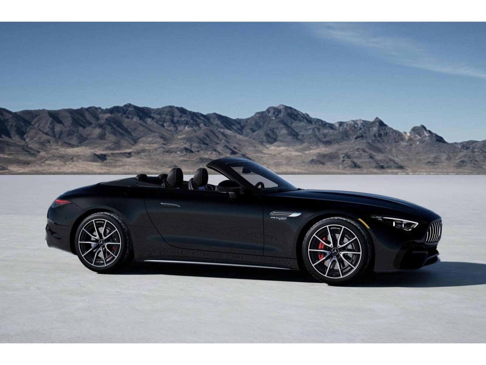 New 2026 Obsidian Black Metallic Mercedes-Benz AMG® SL 55 Roadster image 56